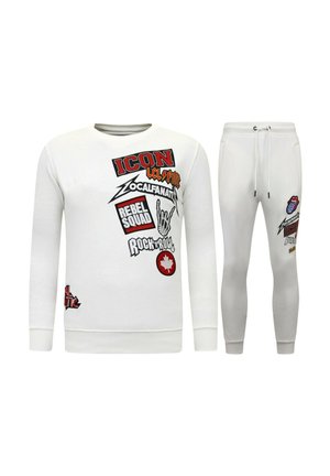 JOGGINGP - ICON ROCKS SET - Trainingspak - wit