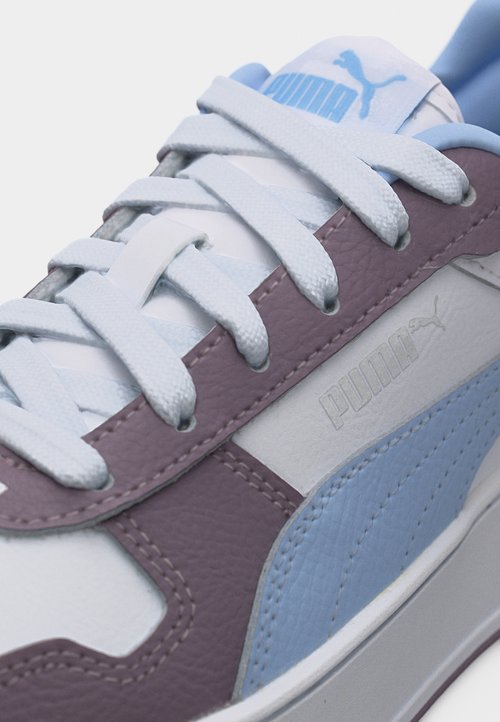 PUMA CARINA STREET JR UNISEX - Trainers - white/haute tropic/plum jam — foto 7