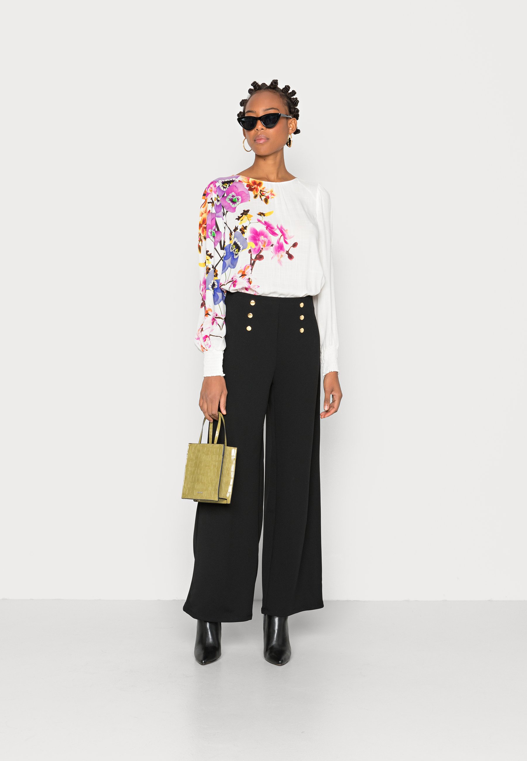 Desigual BLUS KAREN DESIGNED BY M. CHRISTIAN LACROIX - Body - white/blanco  - Zalando.es