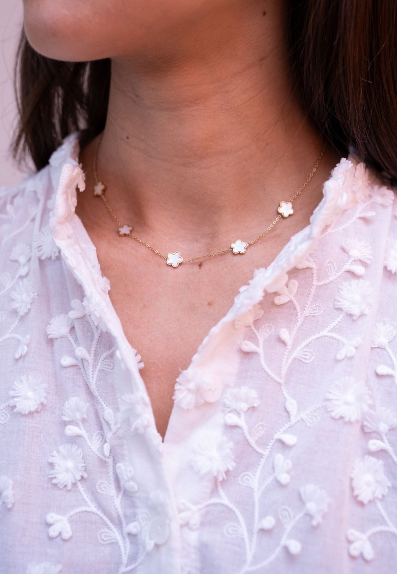 My Jewellery MINIMALIST FLOWERS - Collar - gold coloured