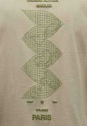 Jordan CREW FLIGHT HERITAGE  - Maglietta a manica lunga - rattan alligator