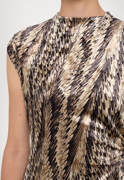 Diane von Furstenberg DARRIUS DRESS - Laisvo kirpimo suknelė - black