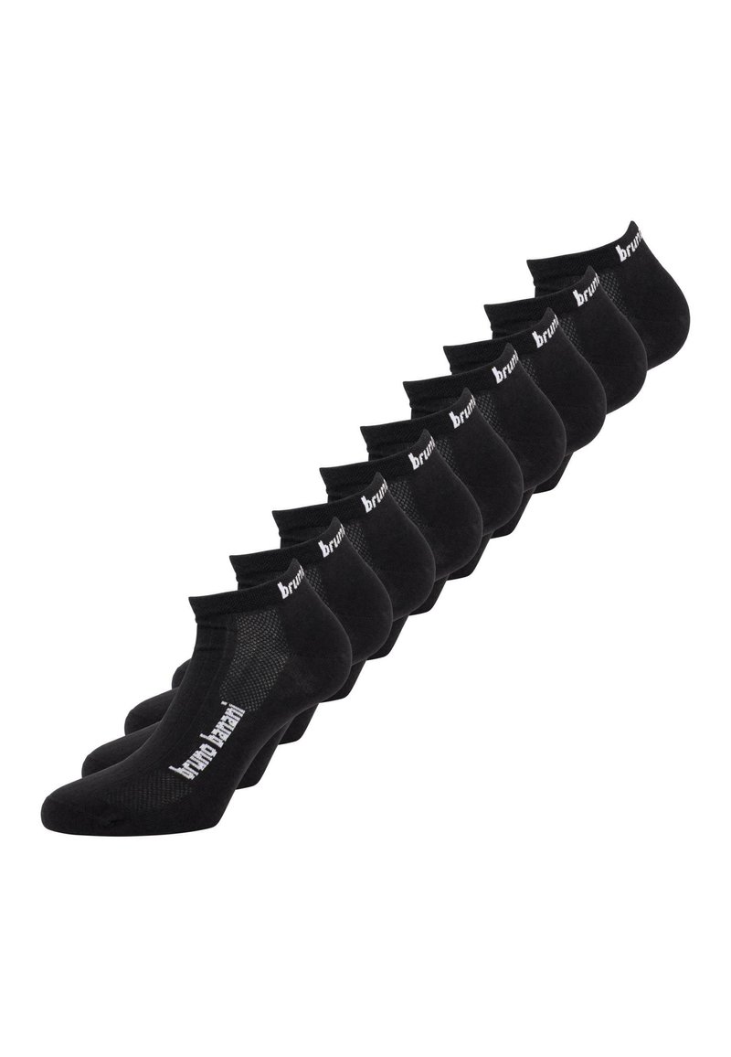 Bruno Banani 9ER PACK COFFEY - Socken - schwarz