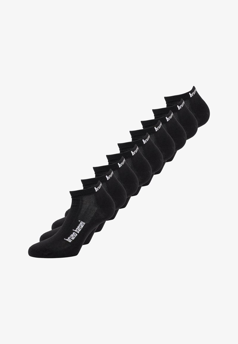 Bruno Banani 9ER PACK COFFEY - Socken - schwarz