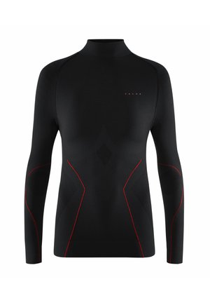 FALKE, Maximum Warm High Neck cold to very cold temperatures - Langarmshirt - black fuego