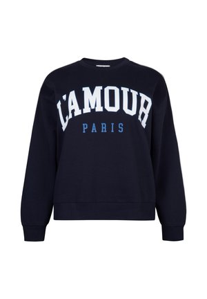 JOLANDA TEXT - Sweater - multi dark blue