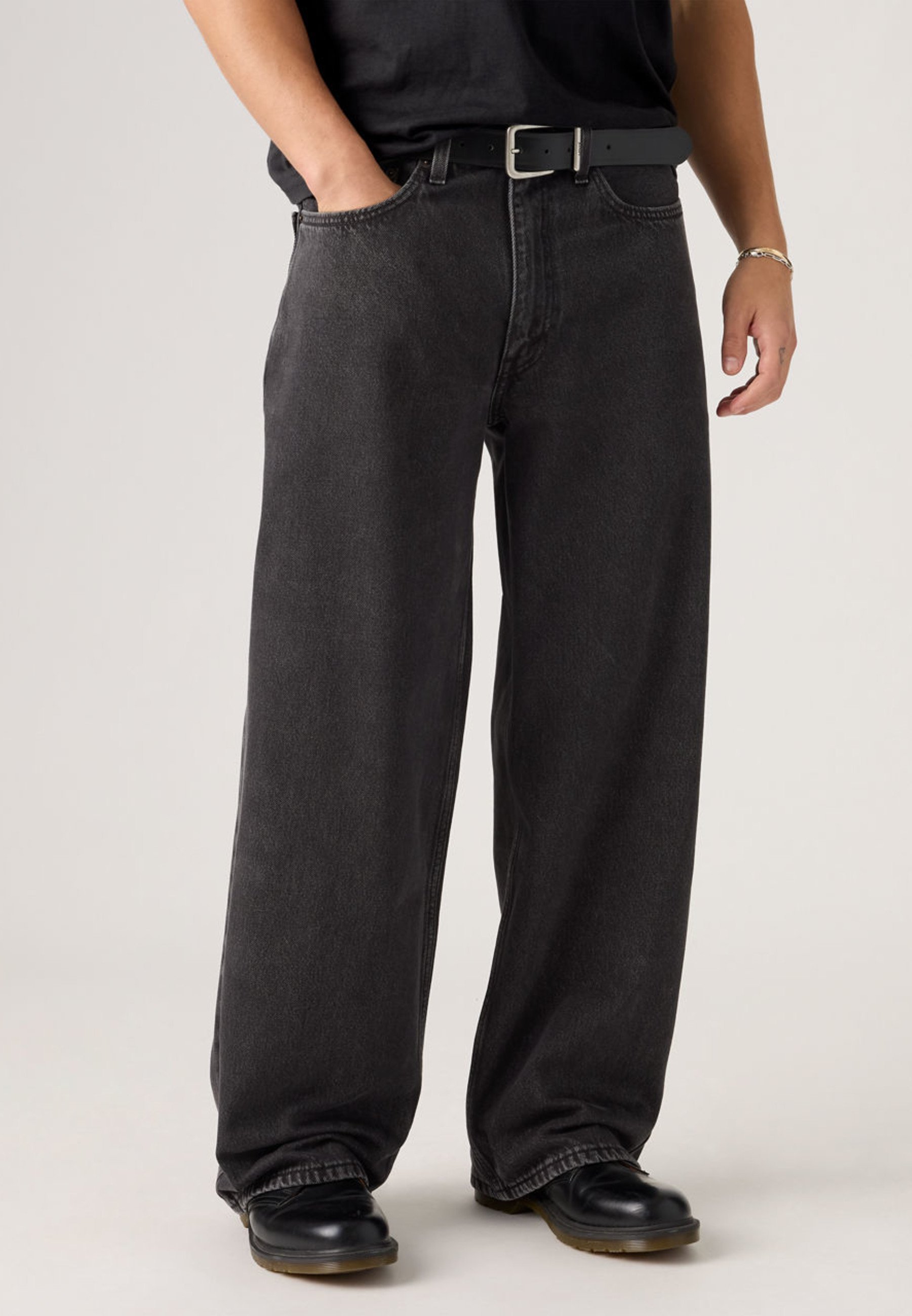 Levi's® 578® BAGGY - Baggy jeans - layers on layers coated/coated