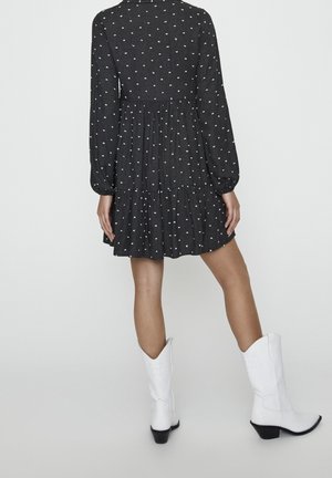 Robe de jour - mottled light grey