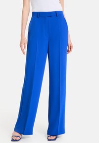 Taifun - LANG KNITTERFREIE WIDE LEG - Trousers - aegean Thumbnail Image 1