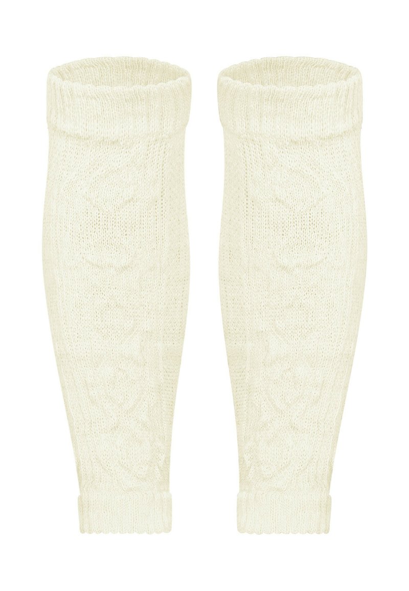 Normani 2 PAAR - Stulpen - beige wollweiß/beige