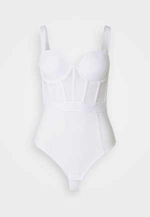 DKNY Intimates SHEERS CUPPED STRAPLESS - Glaustinukė - white