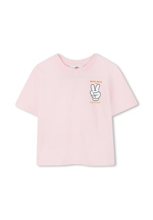 Print T-shirt - rosee
