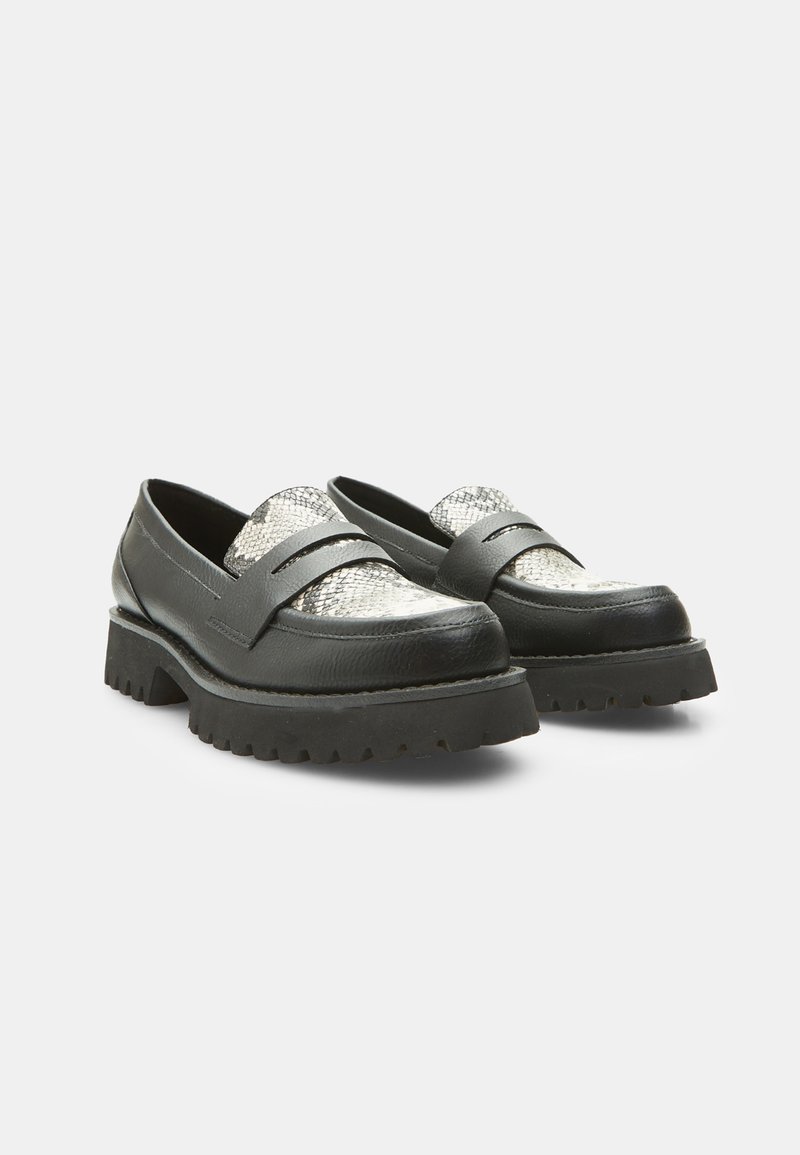BATA Red Label - Decolleté Mary Jane Donna Con Tacco A Blocco 7 Cm, Puntale Rotondo E Fibbia Regolabile