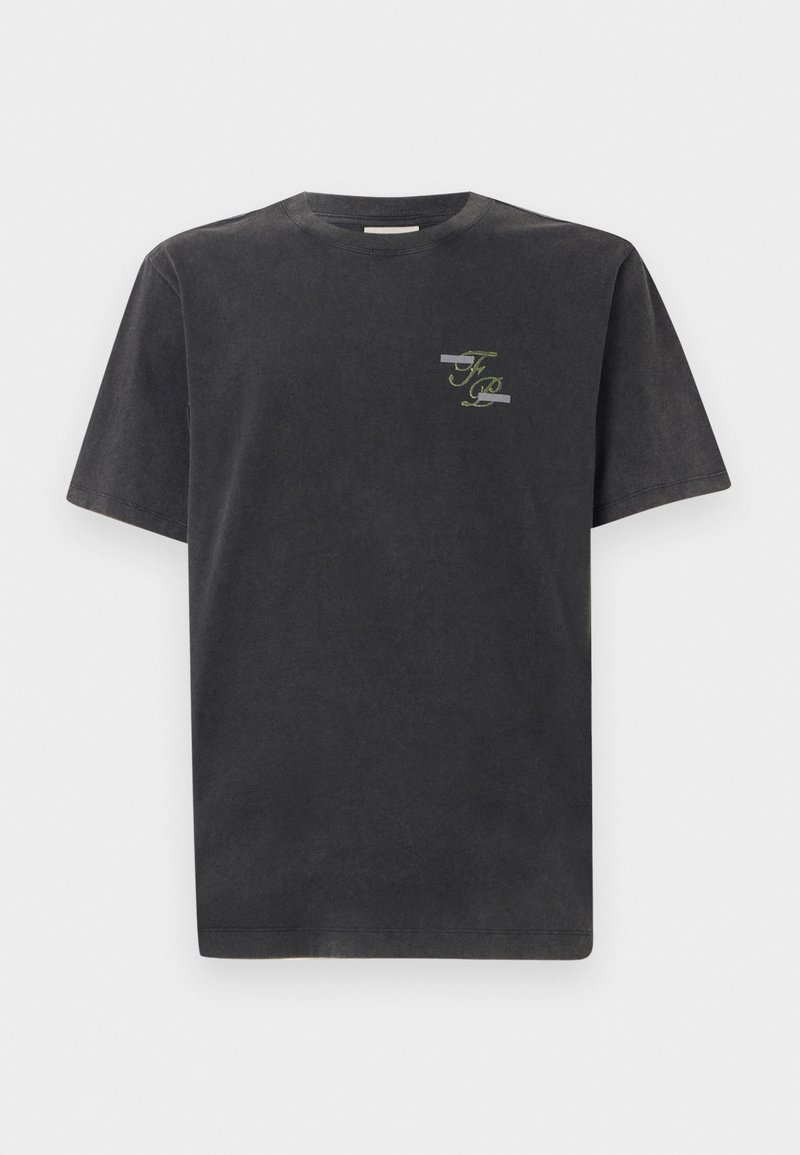 Filling Pieces T-shirt print antraciet gemêleerd