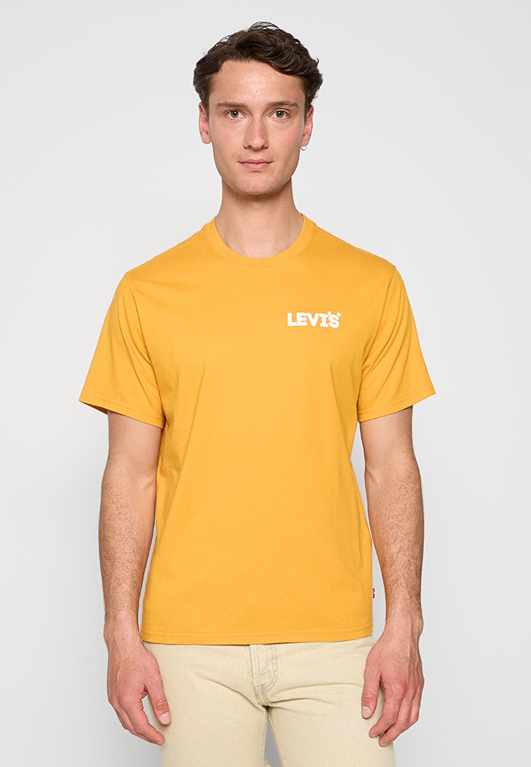 Levi’s® T-shirt print geel