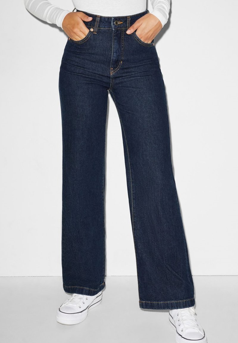 CLOCKHOUSE Jeans Relaxed Fit denim dark blue/darkblue denim Zalando.at