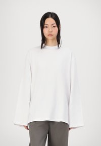 Weekday OVERSIZED LONG SLEEVE  - Topper langermet - white