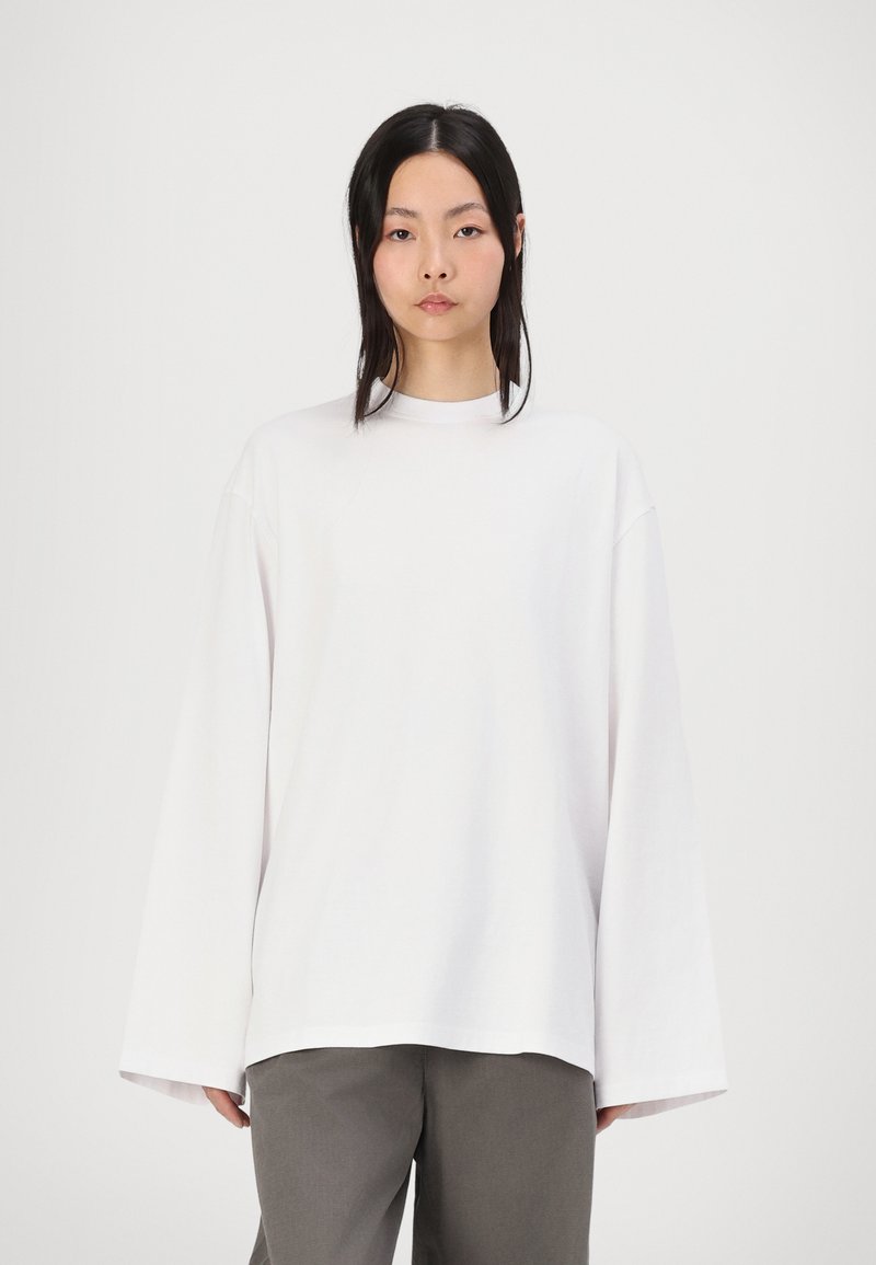 Weekday OVERSIZED LONG SLEEVE  - Topper langermet - white