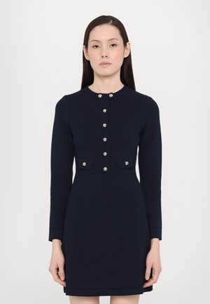 ROBE DAY HAUT DOUBLE FERMETURE - Vapaa-ajan mekko - marine