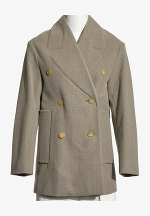 Jacquemus, L'ANNÉE 97 WOOL COAT BEIGE - Manteau court - beige