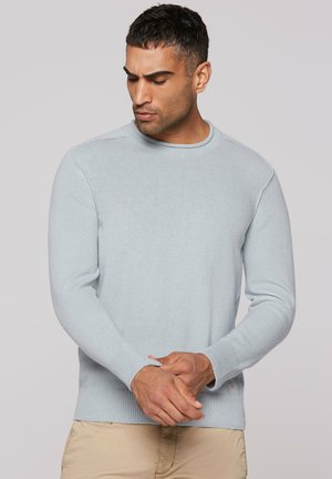RUNDHALSPULLOVER - Strickpullover - smokey mint