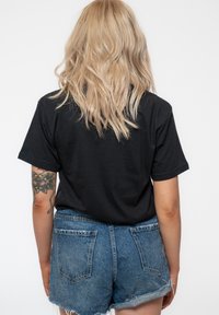 Paradiso Clothing THE ROLLING STONES SOME GIRLS NEON DIAMANTE TONGUE - Print T-shirt - black