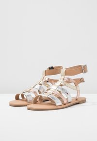 Hilfiger Denim Sandaalit nilkkaremmillä - silver-coloured