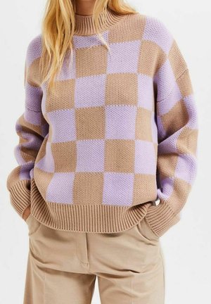 Strickpullover - light brown