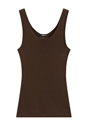 Massimo Dutti, Débardeur - dark brown