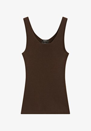 Massimo Dutti, Débardeur - dark brown