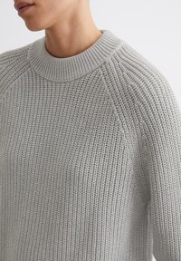 Marc O'Polo RAGLAN LONGSLEEVE ROUND NECK - Pulover - mid stone melange