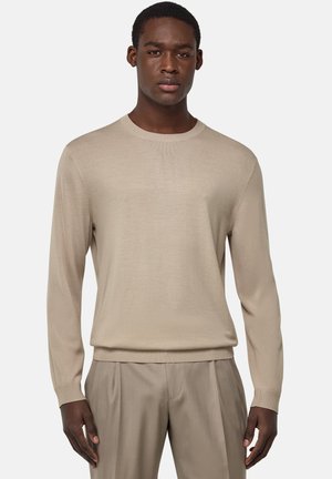 CREW NECK - Pullover - sand