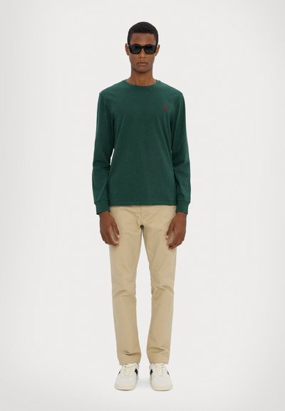 Polo Ralph Lauren LONG SLEEVE - Ilgarankovis viršutinės dalies drabužis - scotch pine heather