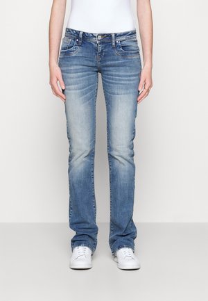 Jean bootcut - mottled light blue