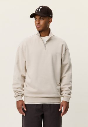 HALF-ZIP - Sweatshirt - light sand