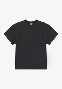 LOGO POCKET TEE UNISEX - Jednoduché tričko - black