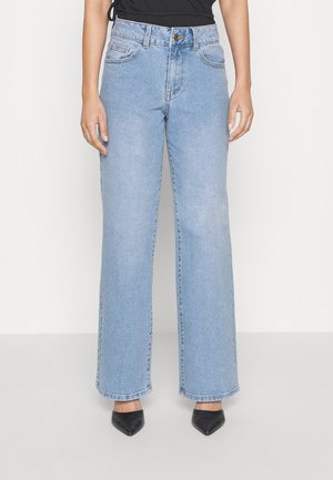 Široké džíny - light-blue denim
