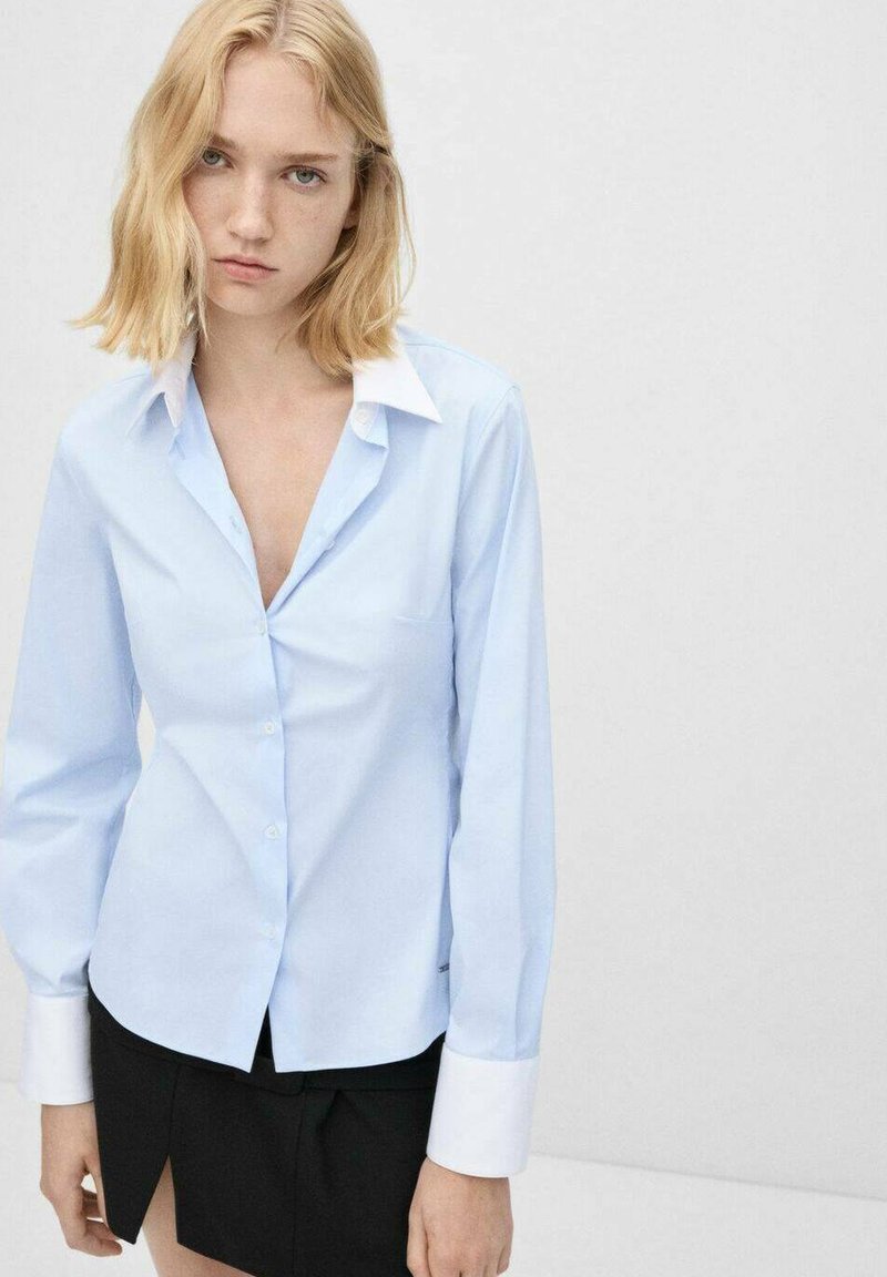 Mango Blus - light blue