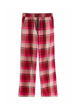 Pyžamové nohavice - red check