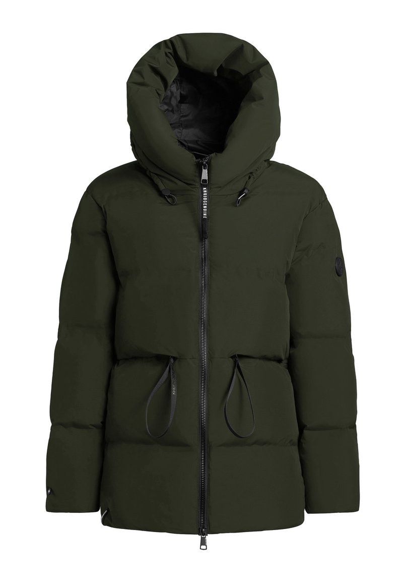 khujo Winterjas donkergroen