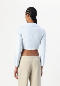 Elisabetta Franchi WOMEN BLOUSE - Bluse - sky blue