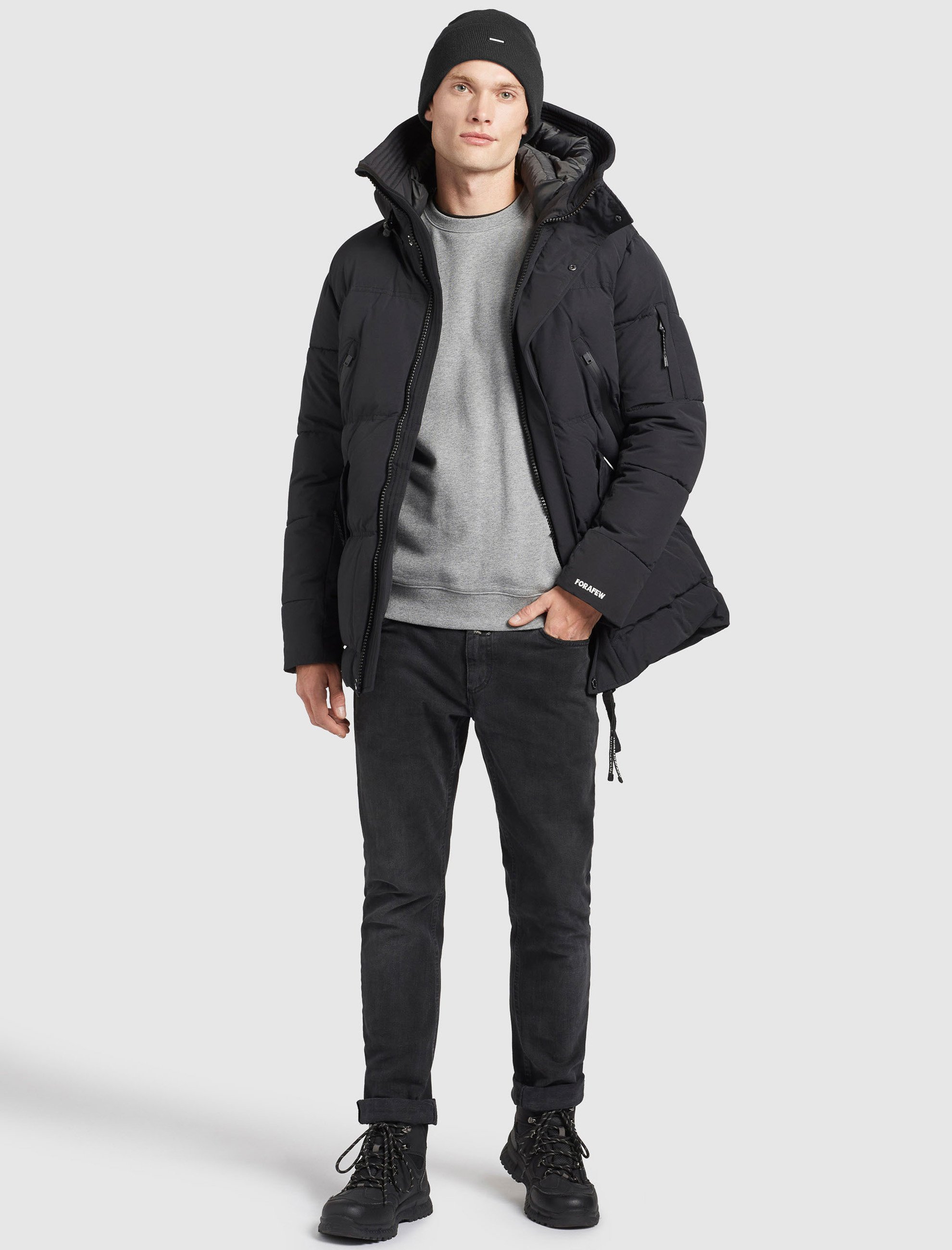 khujo GORD - Abrigo de invierno - schwarz/negro - Zalando.es