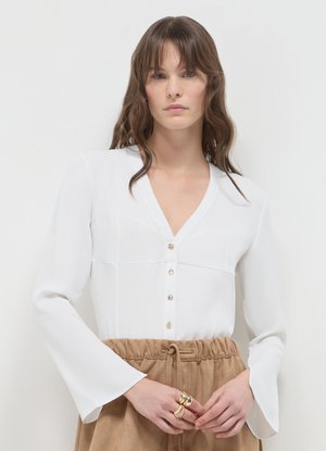 Calliope Camicia - bianco lana