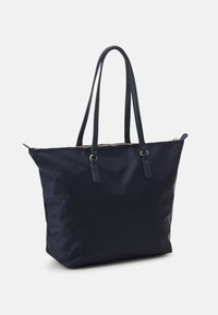 Tommy Hilfiger POPPY TOTE CORP - Bolso de mano - space blue