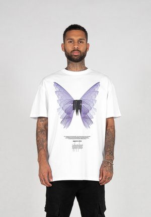 METAMORPHOSE V 6 X HEAVY TEE - Marškinėliai su spaudiniu - white