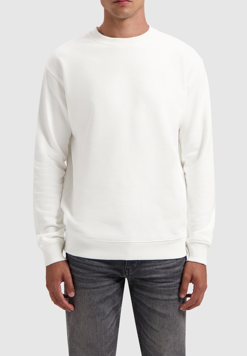 Pure Path LOOSE FIT CREWNECK  - Sweater - off white