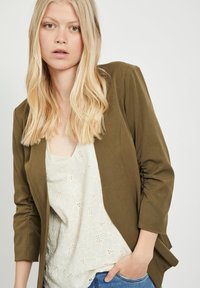 VILA VIHER - Blazer - dark olive