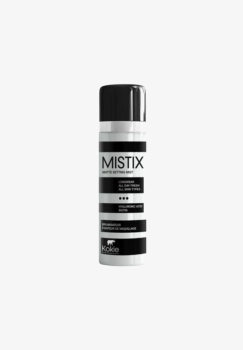 Kokie Cosmetics - KOKIE MISTIX MATTE SETTING MIST 75ML - Fixerspray og -pudder - black, Forstør
