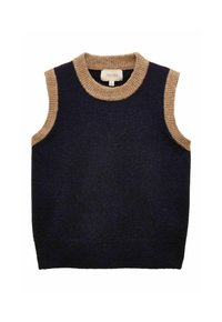 Unselected, navy & camel