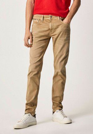 Vaqueros rectos - beige